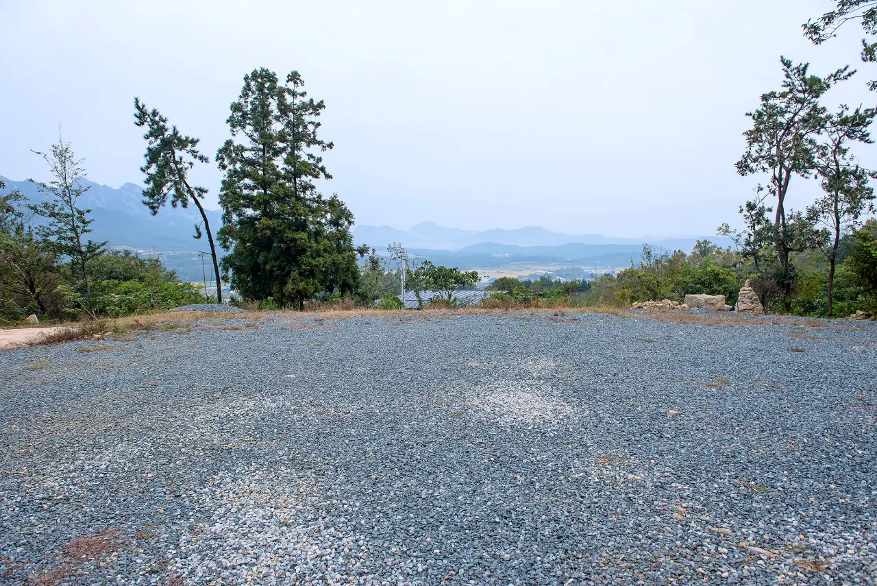 주작산 별소리캠핑장 전경