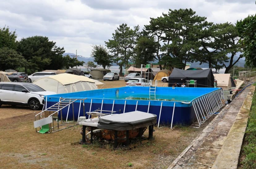 한산도 충무공교실 야영장 사진 19