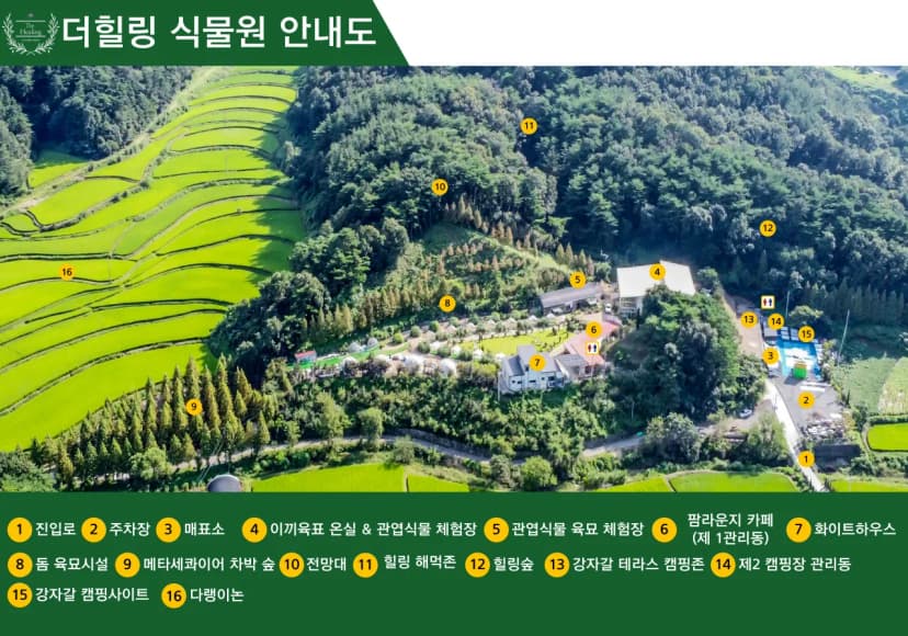 더힐링식물원 야영장 사진 2