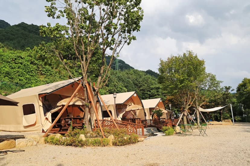 내린천 글램핑 사진 21