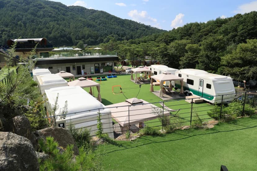 산정호수 마루글램핑 카라반 사진 10