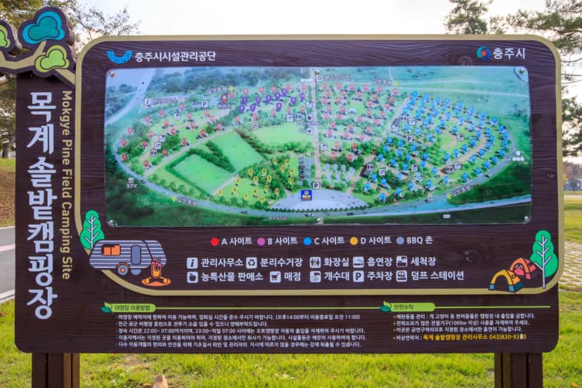 충주 목계솔밭 캠핑장 사진 2
