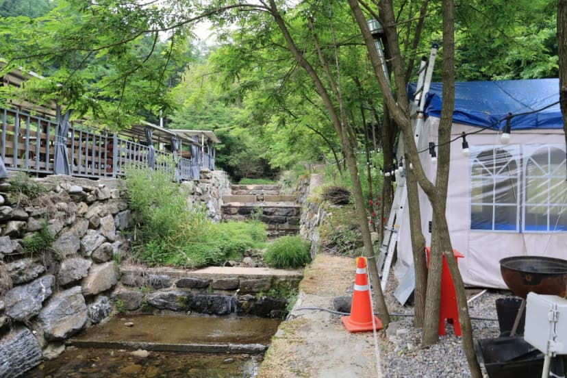 유명산 계곡 캠핑장 사진 8