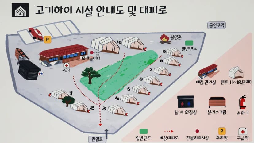 고기하이캠핑장 사진 2
