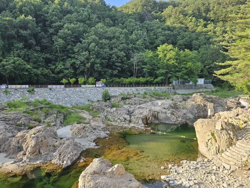백담정 캠핑장