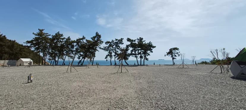 원산도 바다 캠핑장 사진 4