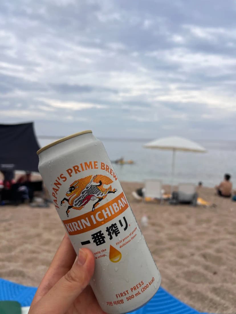 천진 여름해변 야영장