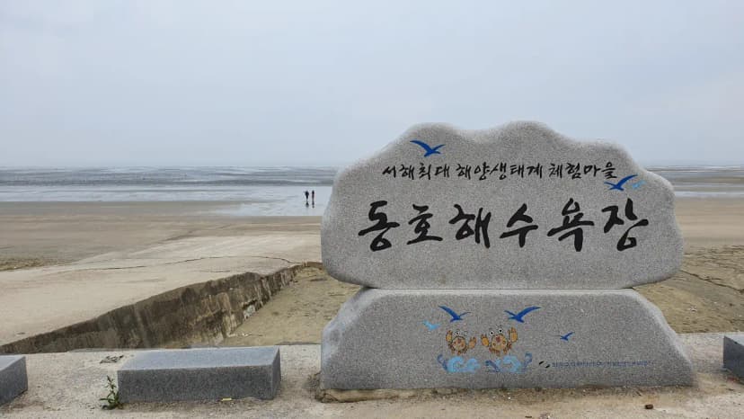 동호해수욕장 야영장