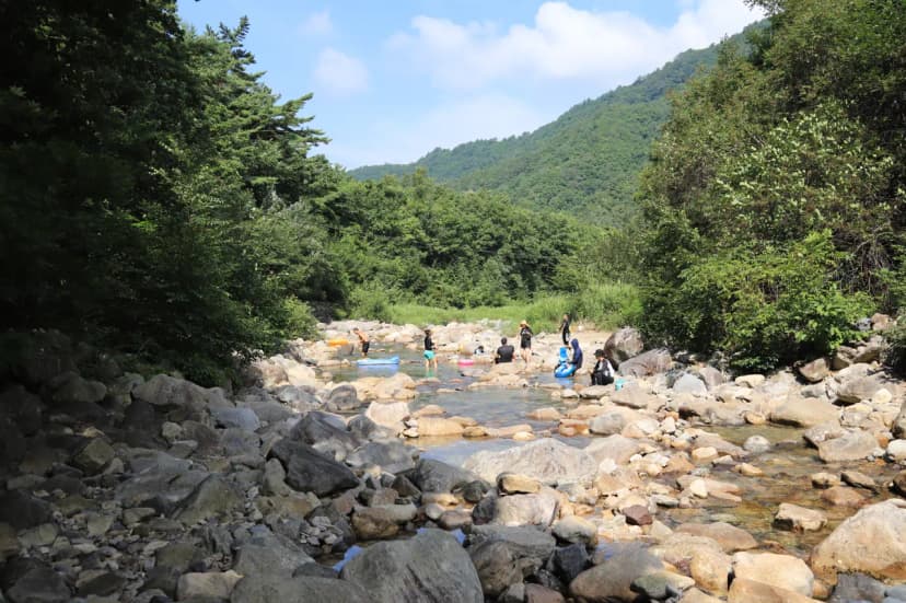 미시령계곡캠핑장 사진 3