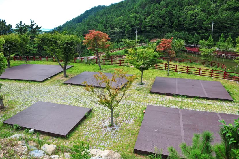 봉황산자연휴양림 야영장 사진 15