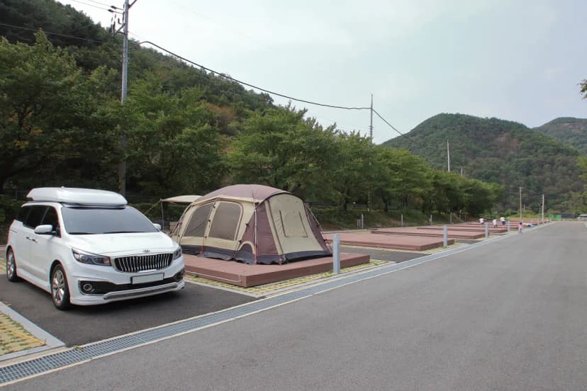 산꽃벚꽃마을 오토캠핑장 사진 21