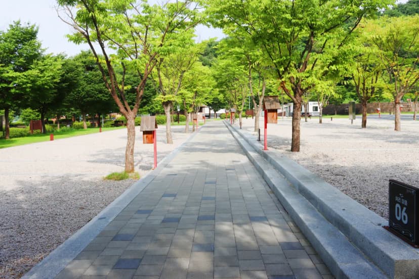 쉬리마을 농어촌 관광 휴양단지 야영장 사진 16