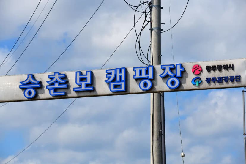 승촌보캠핑장 사진 8