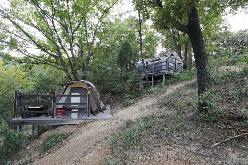 영인산자연휴양림 숲속야영장 사진 19