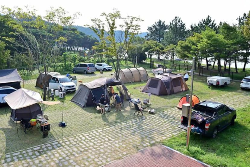 상족암오토캠핑장 사진 3
