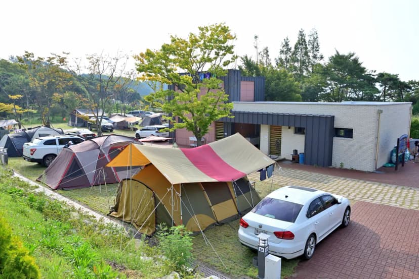 상족암오토캠핑장 사진 8