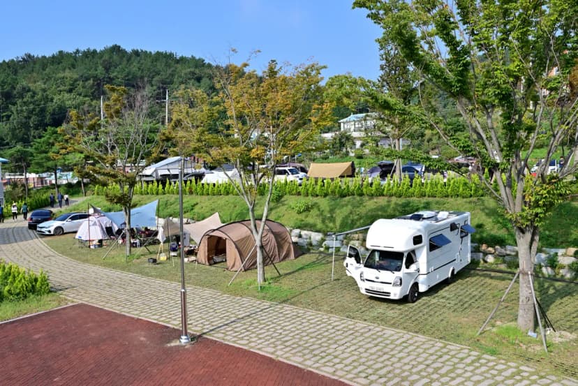 상족암오토캠핑장 사진 15