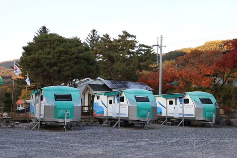 청옥산깨비마을 야영장 사진 2