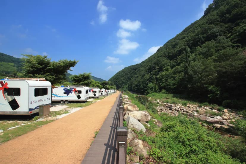 치산관광지 캠핑장 사진 15