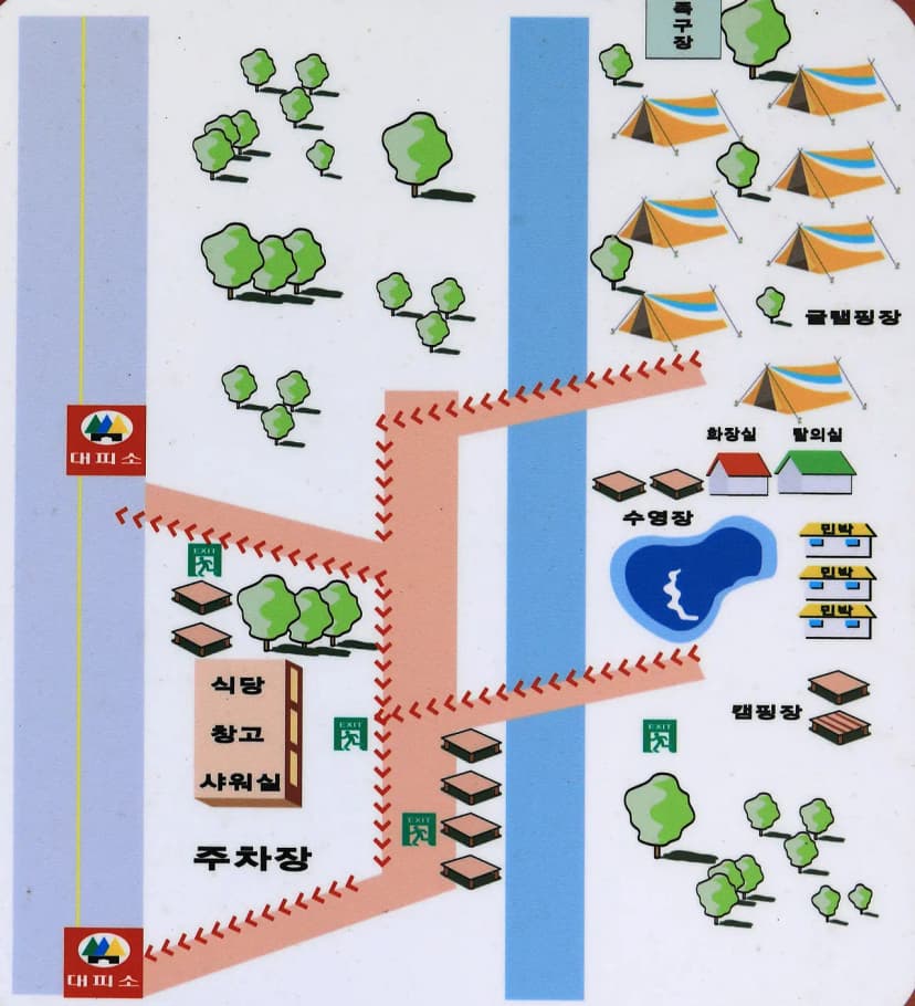 칠갑산도림휴양림캠핑장 사진 2