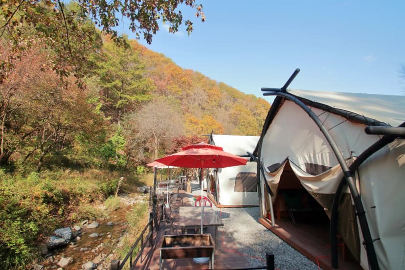 석산계곡 코코비발디글램핑 카라반 오토캠핑장 사진 12