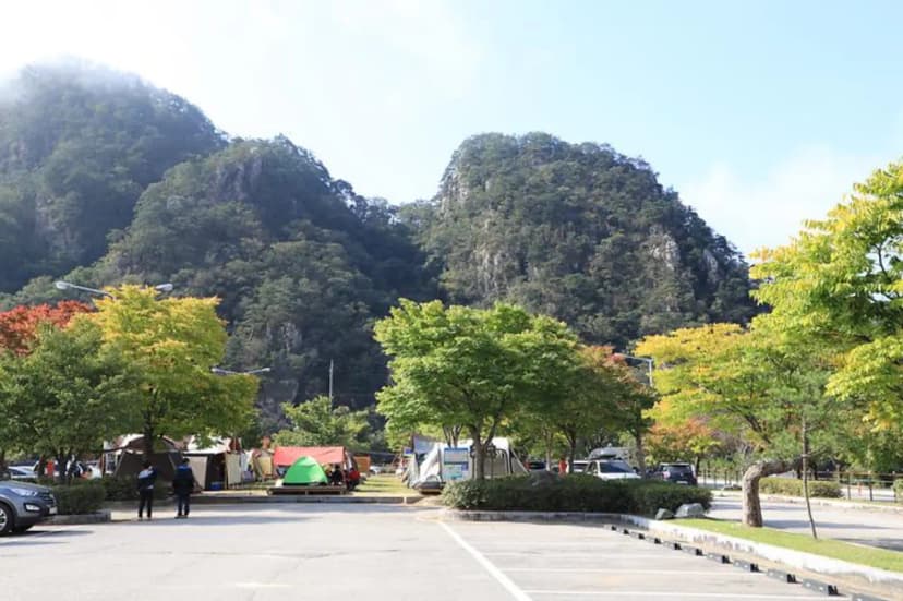 팔봉산관광지 야영장 사진 3