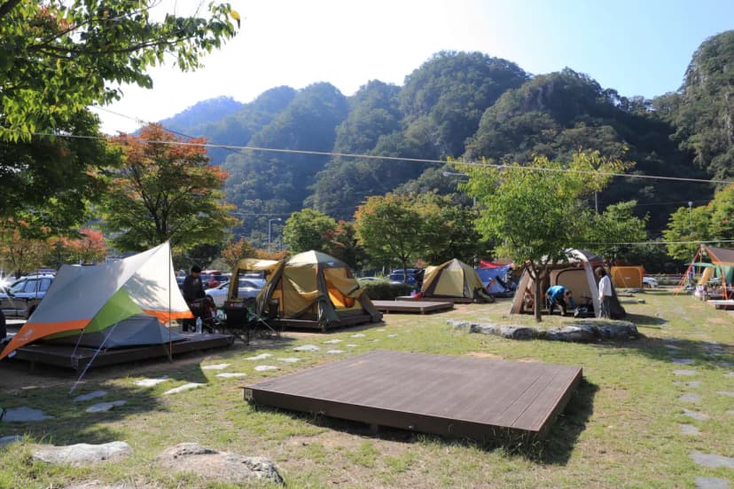 팔봉산관광지 야영장 사진 8