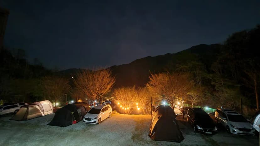 하늘아래첫동네캠핑장