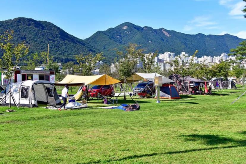 황산문화체육공원 국민여가캠핑장 사진 3