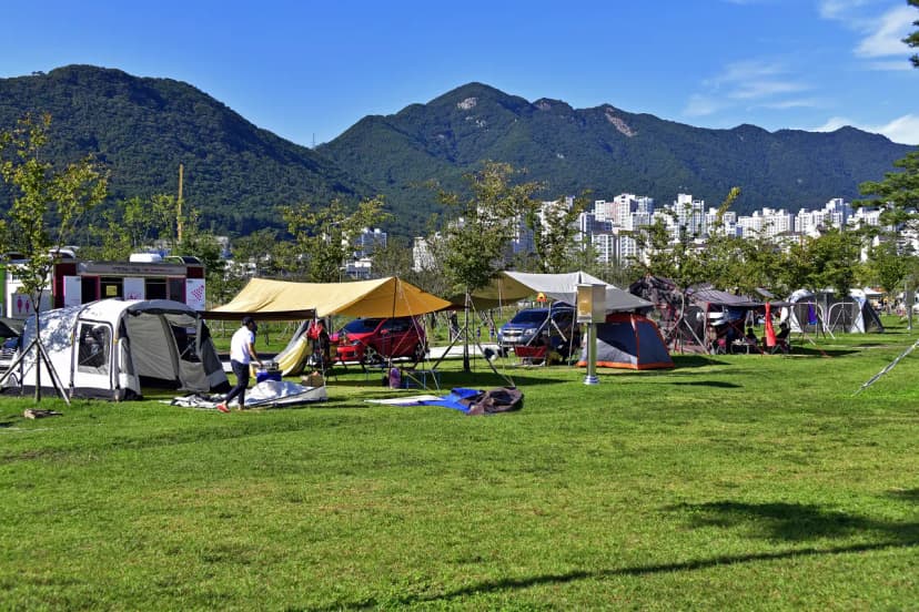 황산문화체육공원 국민여가캠핑장 사진 16