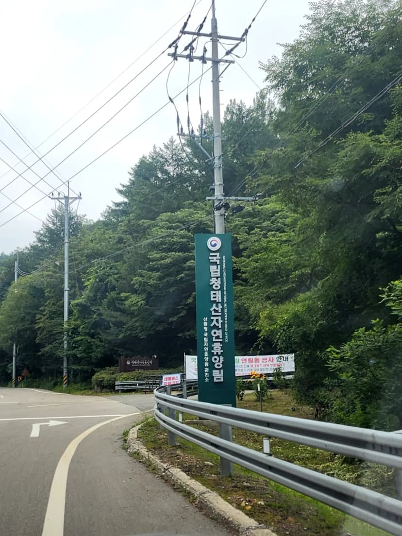 청태산자연휴양림캠핑장