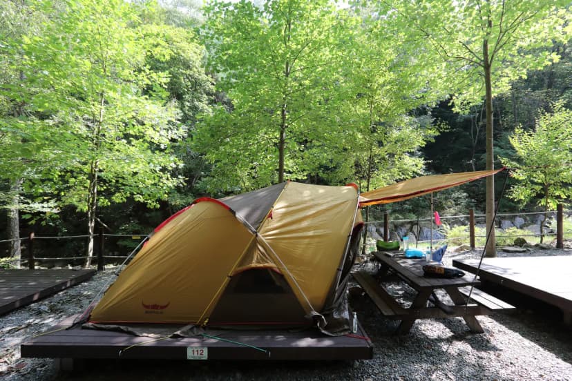 국립황정산자연휴양림캠핑장 사진 8