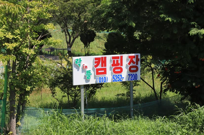 락인뜰 캠핑장 사진 5