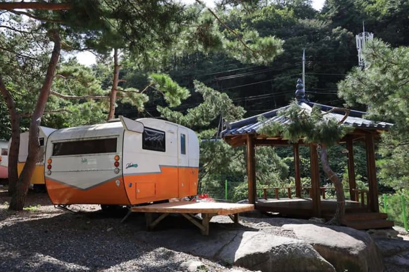 동산계곡 야영장 사진 2