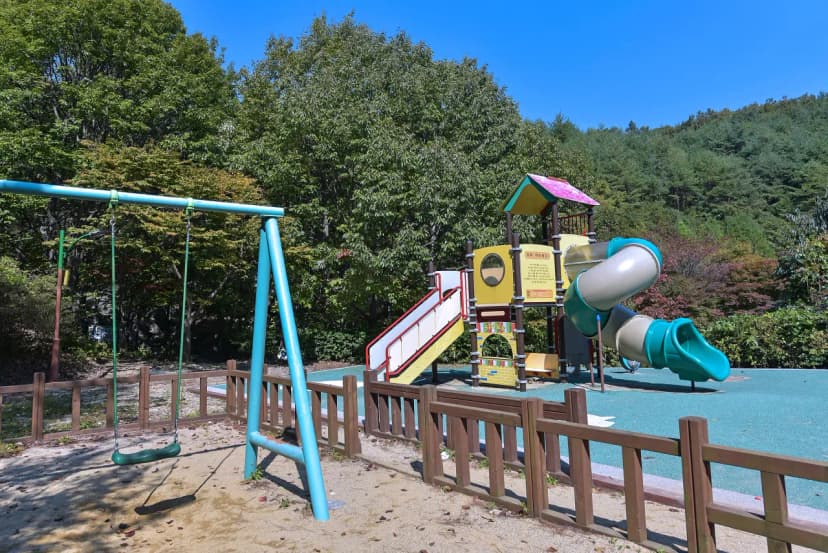 제암산자연휴양림 야영장 사진 19