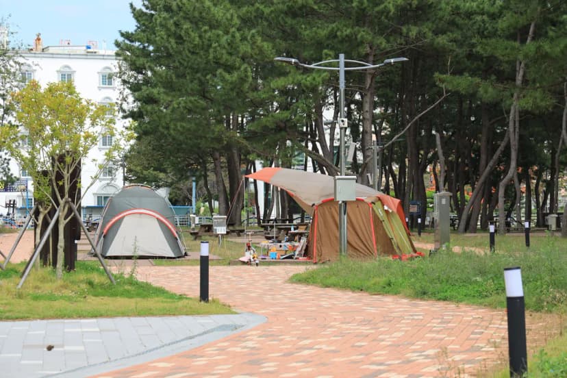 울주해양레포츠센터 야영장 사진 10