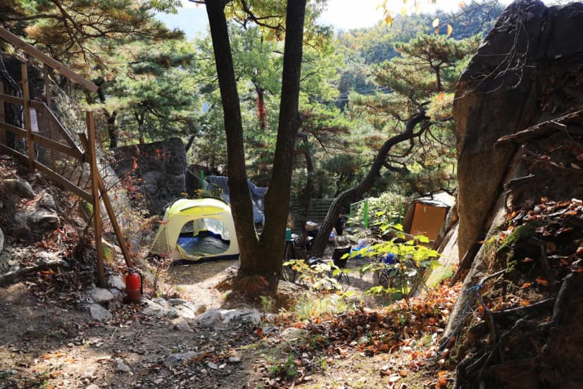 북한산농바위캠핑장 사진 11