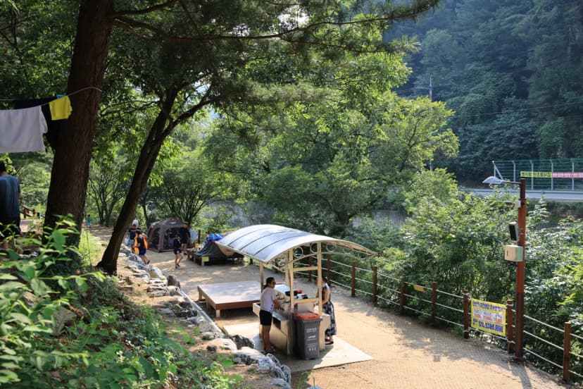 선바위 자연캠핑장 사진 5