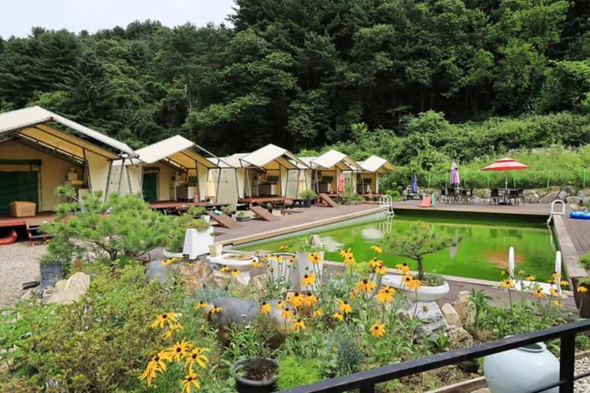 산유리캠핑장 사진 2