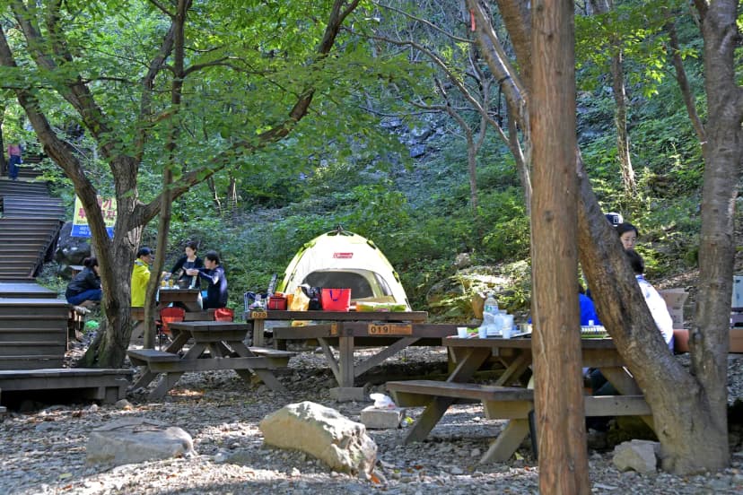 대운산자연휴양림 야영장 사진 13