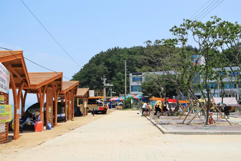십리포해수욕장 야영장 사진 10