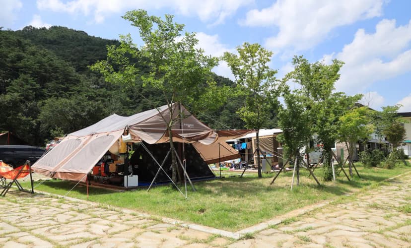 오지봉커뮤니센터 야영장 사진 17