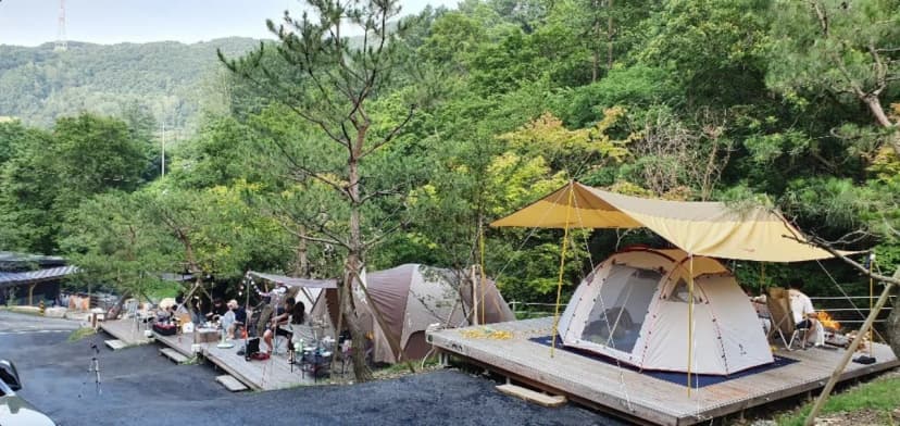 하너미 캠핑장 사진 10