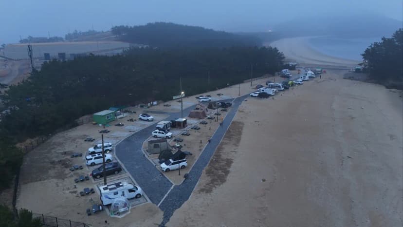 원산도 해수욕장 야영장 사진 3