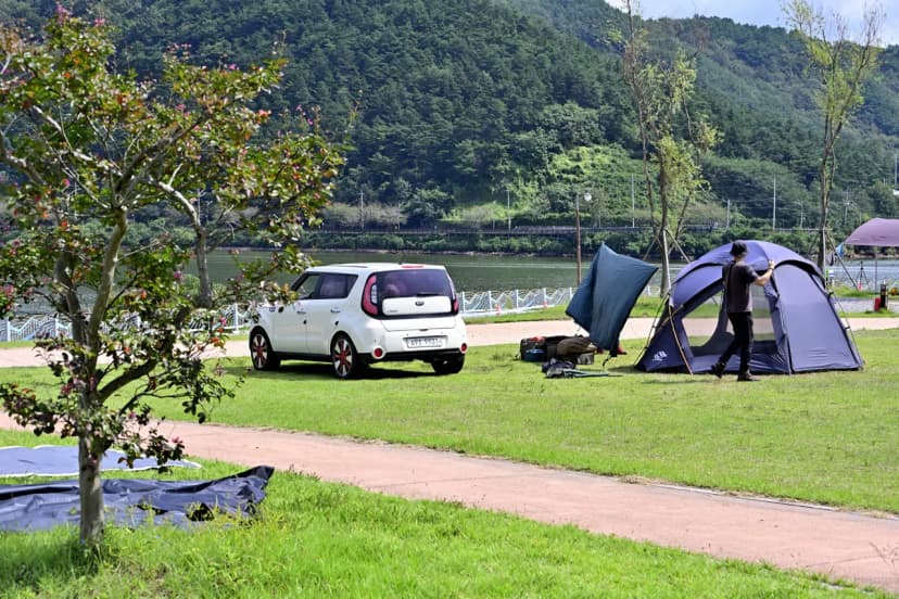 지리산 호수공원 오토캠핑장 사진 15