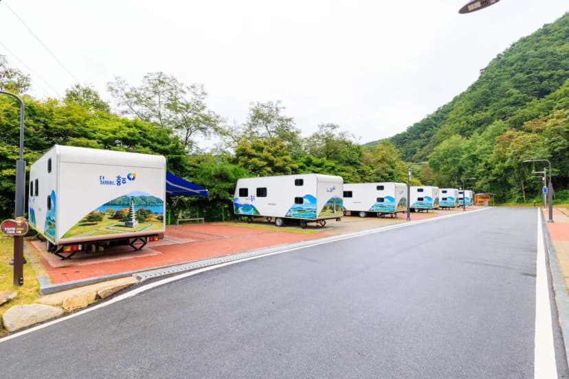 봉황자연휴양림 숲속야영장 사진 16