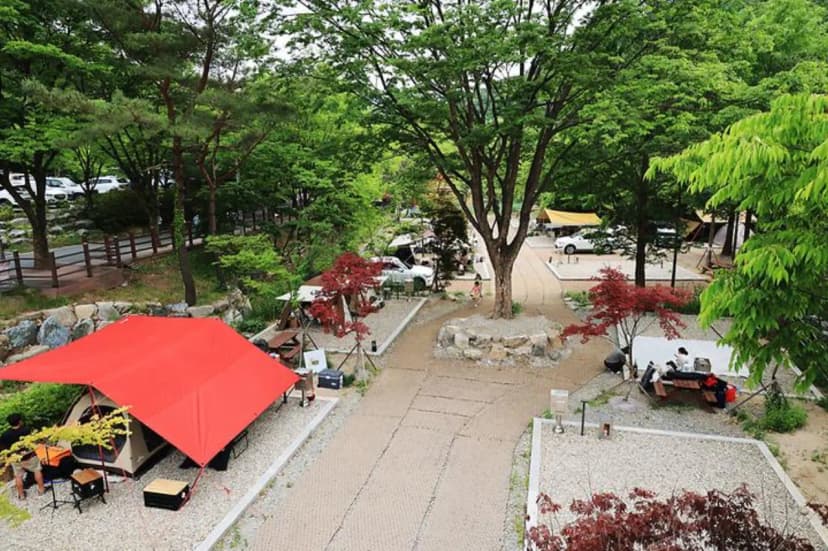 청평사 국민여가 캠핑장 사진 2