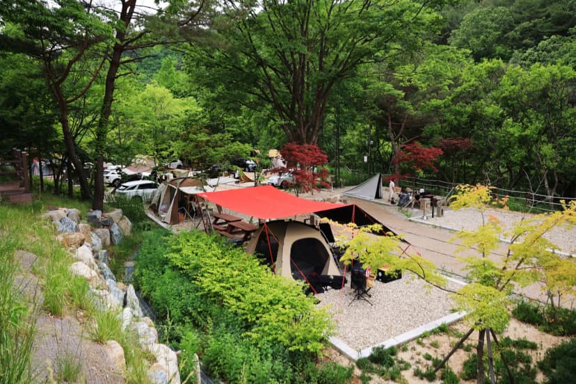 청평사 국민여가 캠핑장 사진 10