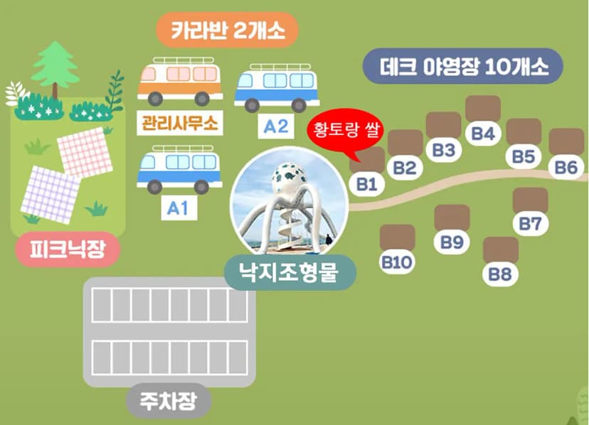무안 낙지공원 노을길 야영장 사진 20