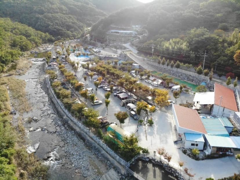 도둑골 야영장